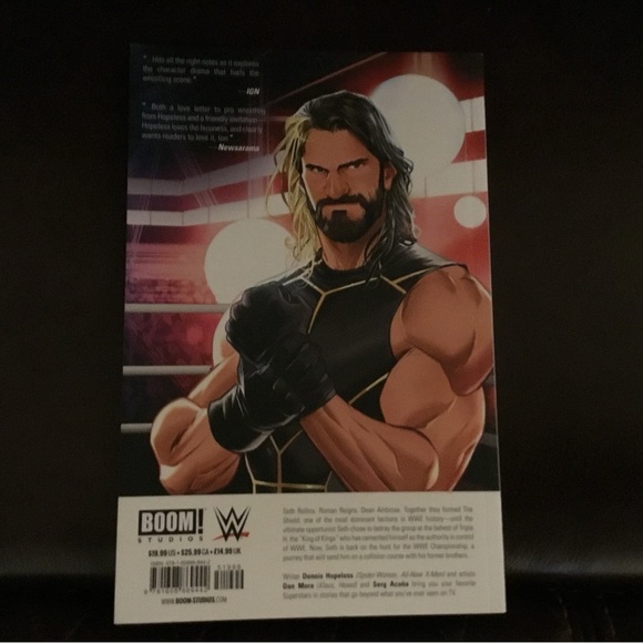 WWE set of 3 graphic novels THE SHIELD. Like new - Picture 5 of 8
